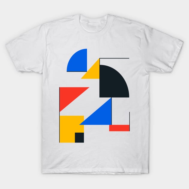 BAUHAUS 05: Exhibition 1923 | Mid Century Series T-Shirt by ayeyokp